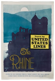 HOHLWEIN, Ludwig (1874-1949). The Rhine. Munich: Carl Gerbe...