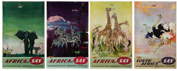 NIELSEN, Otto (1916-2000). Africa [and] South Africa / SAS....