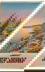 See India / Banaras. Bombay: New Jack Printing Works Ltd., ...