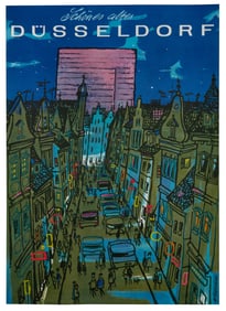 GUTSCHOW, Harald (1927 – 1998). Dusseldorf. Germany: A. Bag...