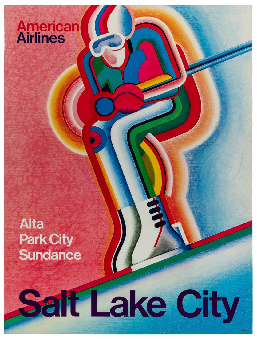 DEGEN, Paul. American Airlines / Salt Lake City. USA, ca. 1... (1 of 1)