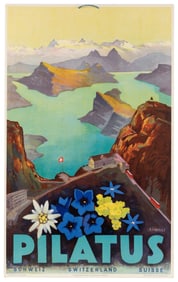 LANDOLT, Otto (1889 – 1951). Pilatus. Aarau & Lucerne: Hube...