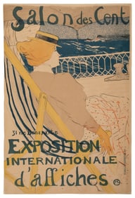 TOULOUSE-LAUTREC, Henri de (1864 – 1901). Salon des Cent. 1...