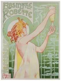 PRIVAT-LIVEMONT, Henri (1861 – 1936). Absinthe Robette. 189...