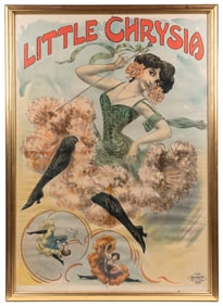 Little Chrysia. Paris: Louis Galice, ca. 1900s. Color litho...