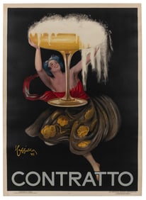 CAPPIELLO, Leonetto (1875 – 1942). Contratto. 1922. [Paris:...