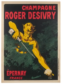 COURTOIS, Raphael. Champagne Roger Desivry. Paris: Lithogra...