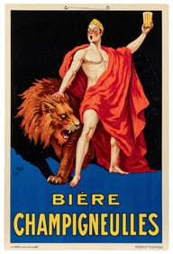 MOHR, Paul. Biere Champigneulles. Paris: Edia, ca. 1920s. C...