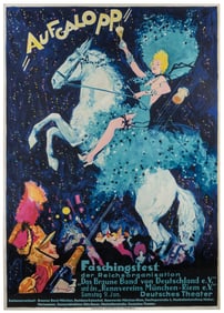 EHRENBERGER, Ludwig Lutz. Aufgalopp / Faschingfest. Munich:...