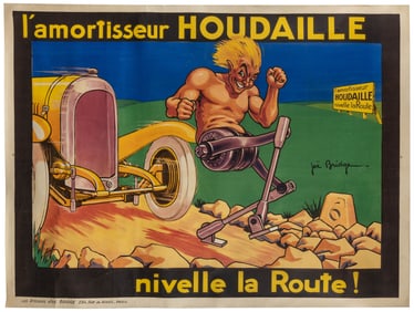 JOE BRIDGE (Jean Barrez, 1886 – 1967). L’Amortisseur Houdai...