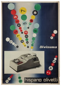 PINTORI, Giovanni (1912 – 1999). Hispano Olivetti / Divisum...