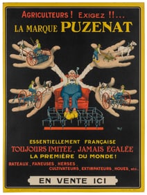 MICH (Michel Liebeaux, 1881 – 1923). La Marque Puzenat. Par...