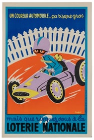 CONSTANT. Loterie Nationale / Un Coureur Automobile. Paris:...
