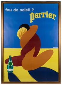 VILLEMOT, Bernard (1911 – 1989). Perrier / fou de soleil? 1...
