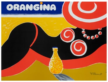 VILLEMOT, Bernard (1911 - 1989). Orangina. France: Createur...