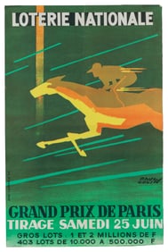 COLIN, Paul (1892-1985). Loterie Nationale / Grand Prix de ...