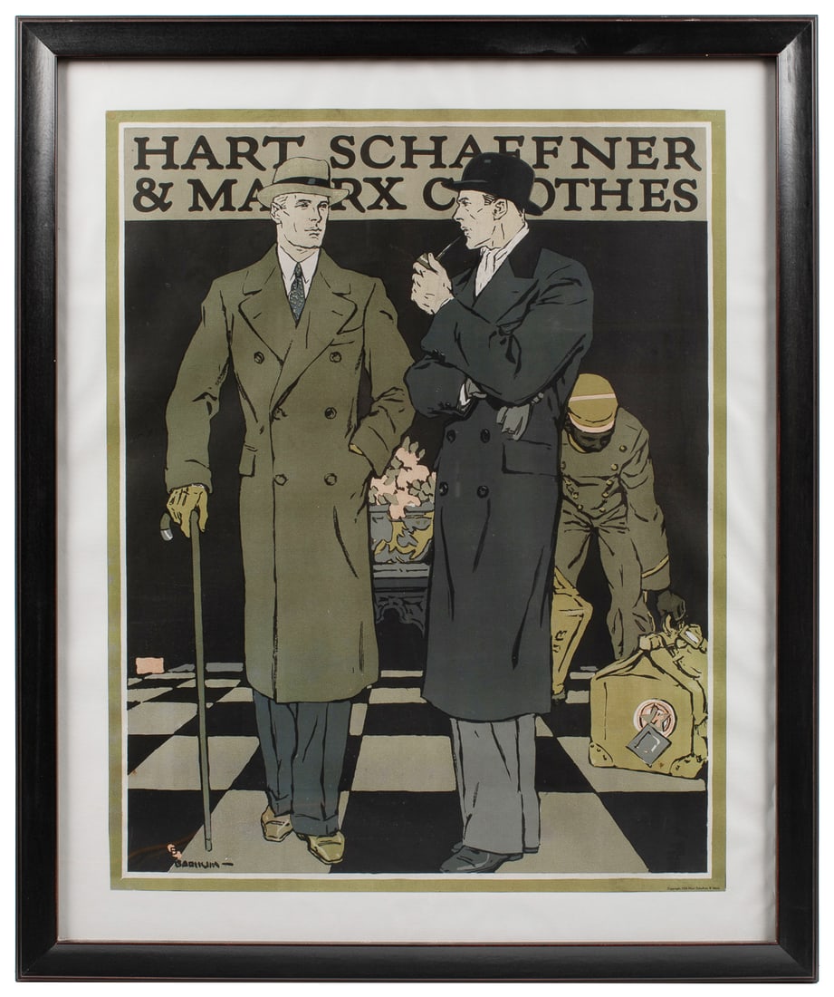 BARNUM, Jay Hyde (1888 – 1962). Hart Schaffner & Marx Cloth... (1 of 1)