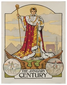 METIVET, Lucien (1863 – 1932). The January Century. 1895. L...