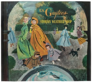 U.S. Gaytees / Stormy Weather Shop. 1949. Corp. Trade Litho...