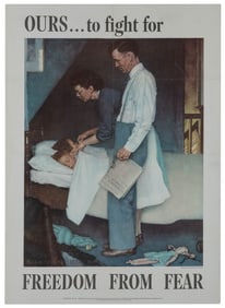 ROCKWELL, Norman (1894 – 1978). Ours to fight for / Freedom...