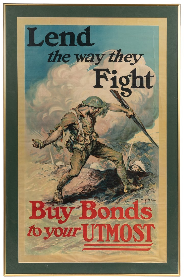 ASHE, Edmund Marion (1867-1941). Lend the Way they Fight. B... (1 of 1)