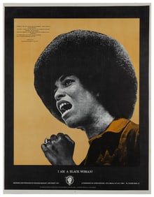 [DAVIS, Angela]. McCRARY, Richard. I Am a Black Woman! 1971...