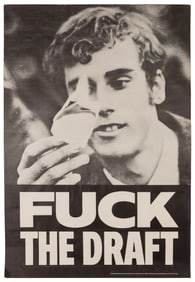 KUROMIYA, Kiyoshi (1943–2000). Fuck the Draft. New York: Th...