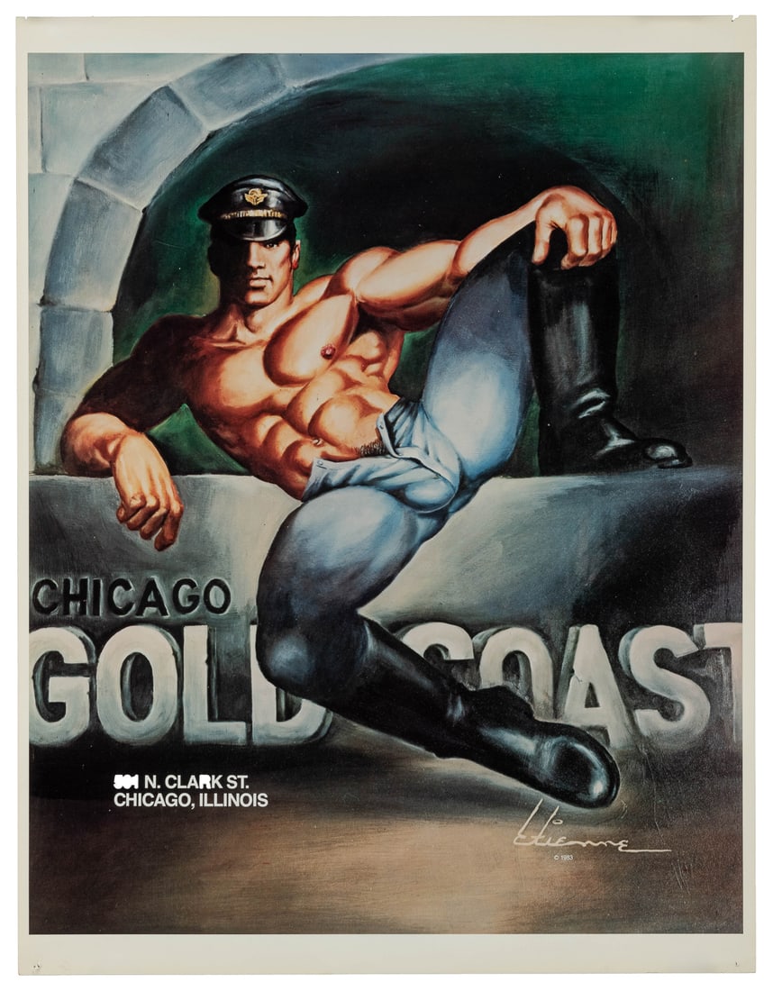 ETIENNE (Dom Orejudos, 1933–1991). Chicago Gold Coast. 1983... (1 of 1)