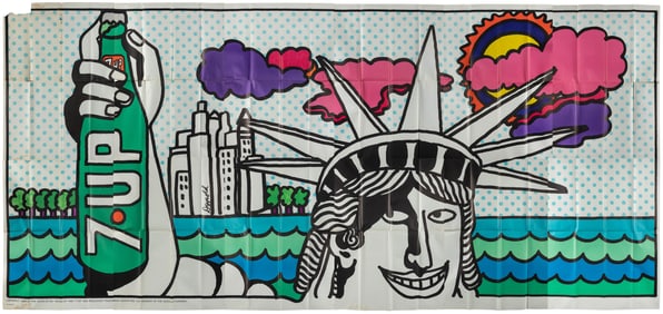 DYPOLD, Pat. 7 UP / Statue of Liberty. 1969. The Seven-Up C...