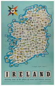 Ireland / Places of Scenic and Historic Interest. Dublin: B...