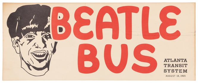 Beatle Bus / Atlanta Transit System. 1965. A bus/trolley po...