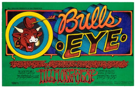 GRIFFIN, Rick (1944 – 1991). Bulls Eye / Albert King / Cree...