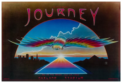 Journey / Oakland Stadium. 1980. San Fransico: Tea Lautrec ...