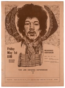 The Jimi Hendrix Experience / Milwaukee Auditorium. 1970. C...