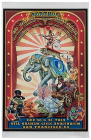 DUBOIS, Mike. Furthur / Bill Graham Civic Auditorium. NYE 2...