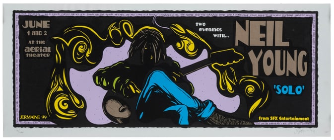 ROGERS, Jermaine. Neil Young / The Aerial Theatre. 1999. Si...