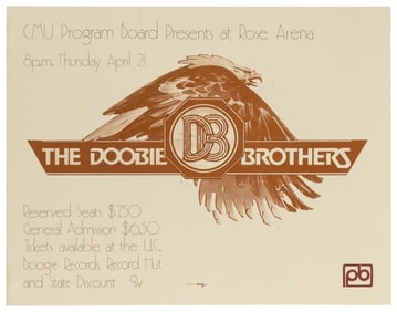 The Doobie Brothers / Rose Arena. 1977. Mount Pleasant: Cen...
