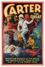 CARTER, Charles (1874-1936). Carter the Great / Sweeps the ...