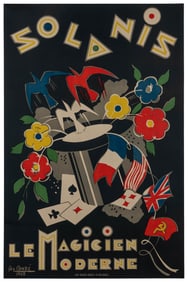 CONDE, Geo. Solanis / Le Magicien Moderne. Nancy: Imp. Roye...