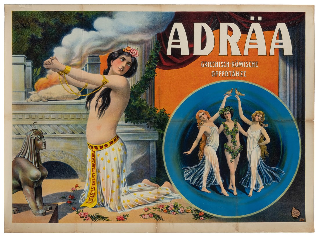 Adraa. 1910. Hamburg: Adolph Friedlander (no. 4858). Color ... (1 of 1)