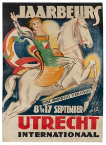 PIECK, Henri C. (1895-1972). Jaarbeurs Utrecht. 1925. This ...
