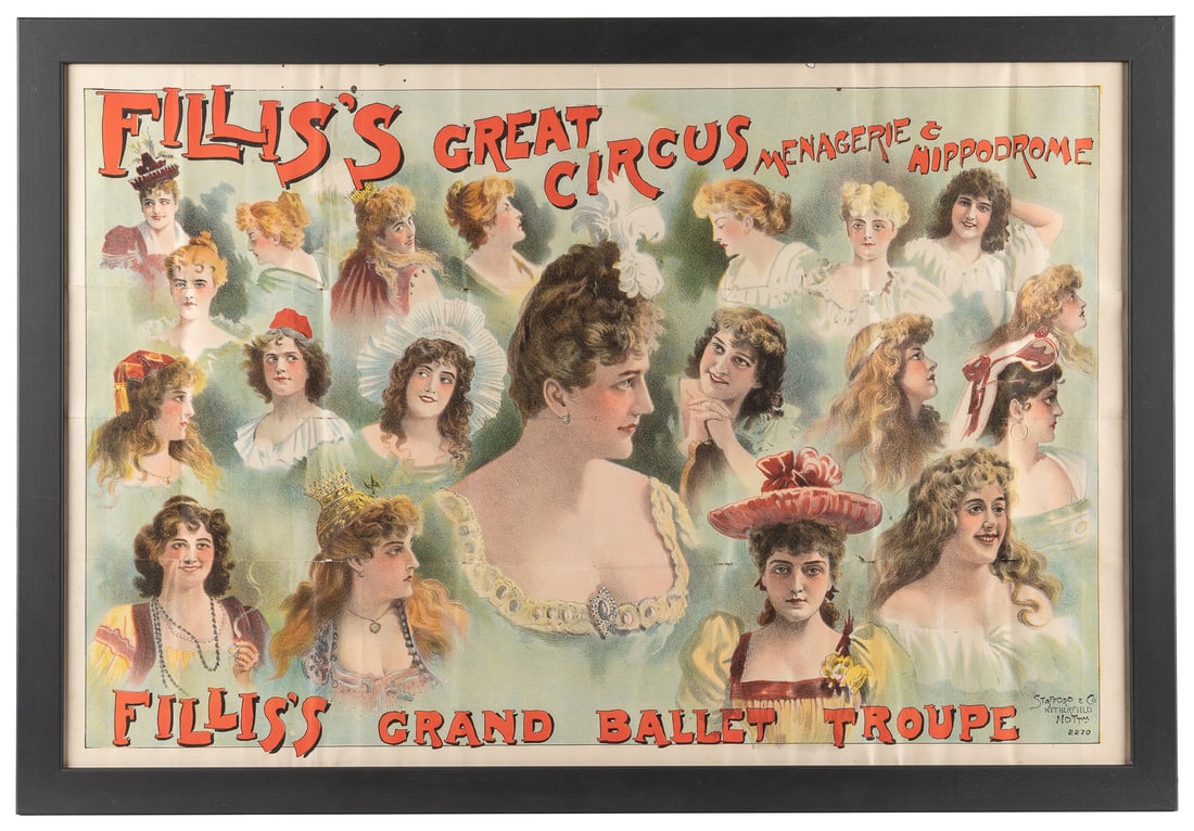 Fillis’s Great Circus Menagerie & Hippodrome / Grand Ballet... (1 of 1)