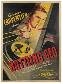 Georges Carpentier dans / Battling-Geo (Toboggan). 1934. Un...