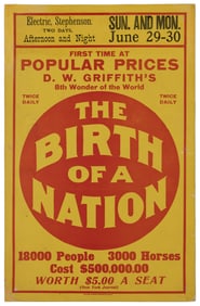The Birth of a Nation. Chicago/Milwaukee: Riverside Printin...