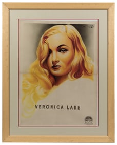 SOUBIE, Roger. Veronica Lake. Paramount, 1944. French petit...