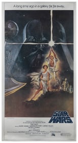 Star Wars. 20th Century Fox, 1977. Three-sheet poster (77 x...