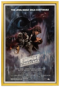 The Empire Strikes Back. 20th Century Fox, 1980. One sheet ...