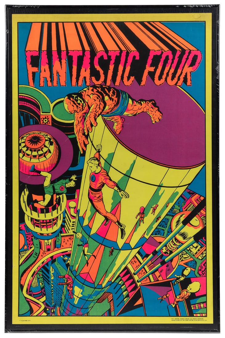 Fantastic Four / Floating City. Marvel Comics/Third Eye, 19... (1 of 1)