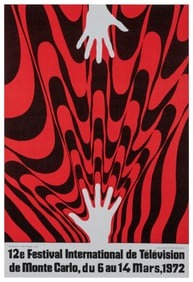 Festival International de Television de Monte Carlo. 1972. ...