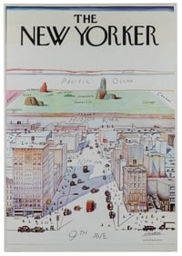 STEINBERG, Saul (1914-1999). The New Yorker. 1976. The New ...